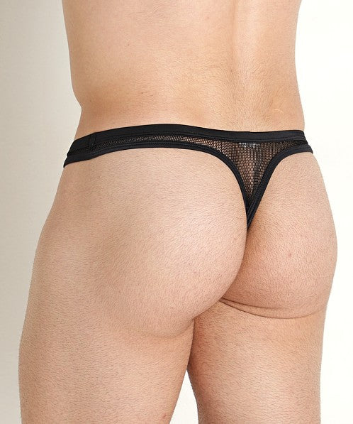 ARMOR MESH THONG