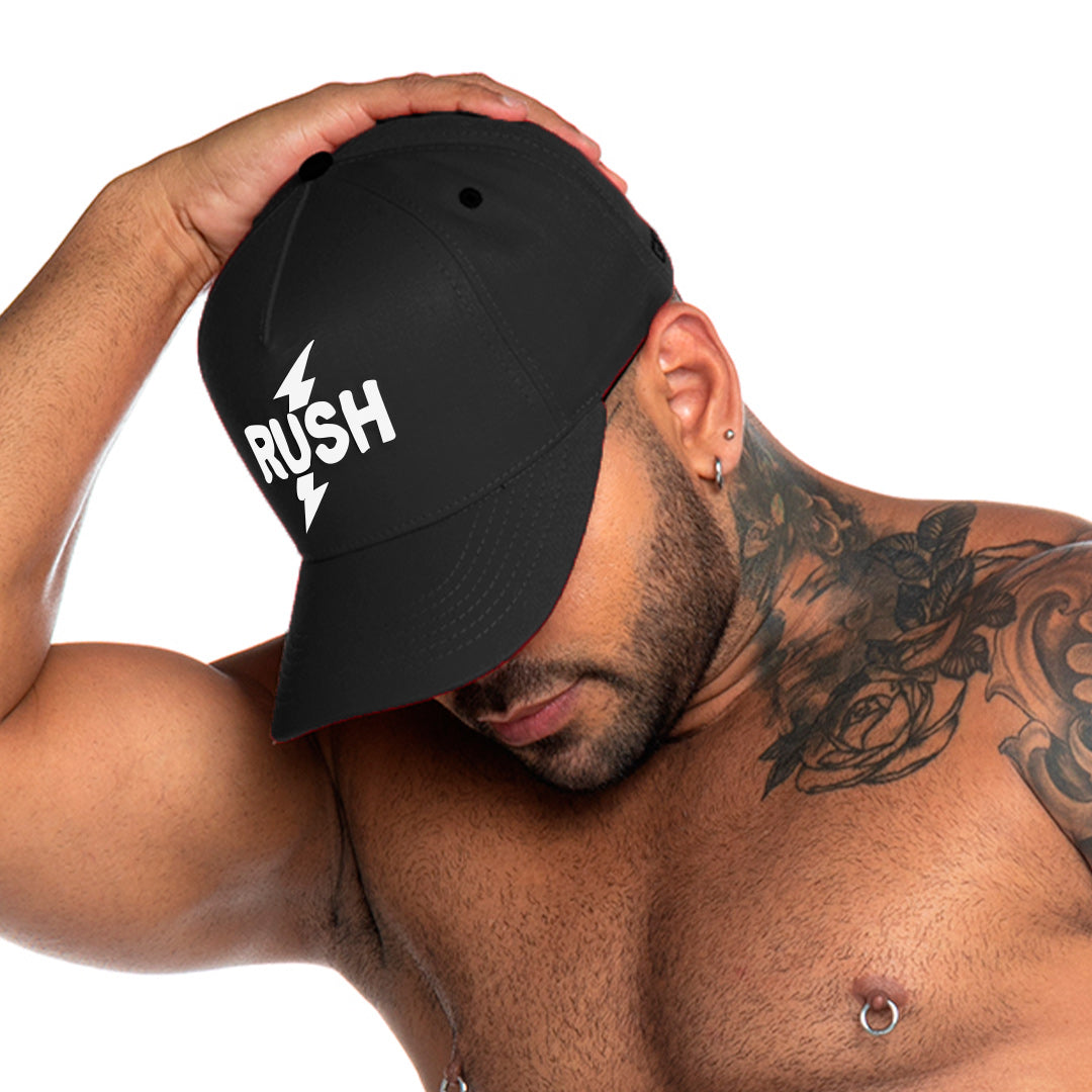 RUSH BLACK CAPS - men's black cap