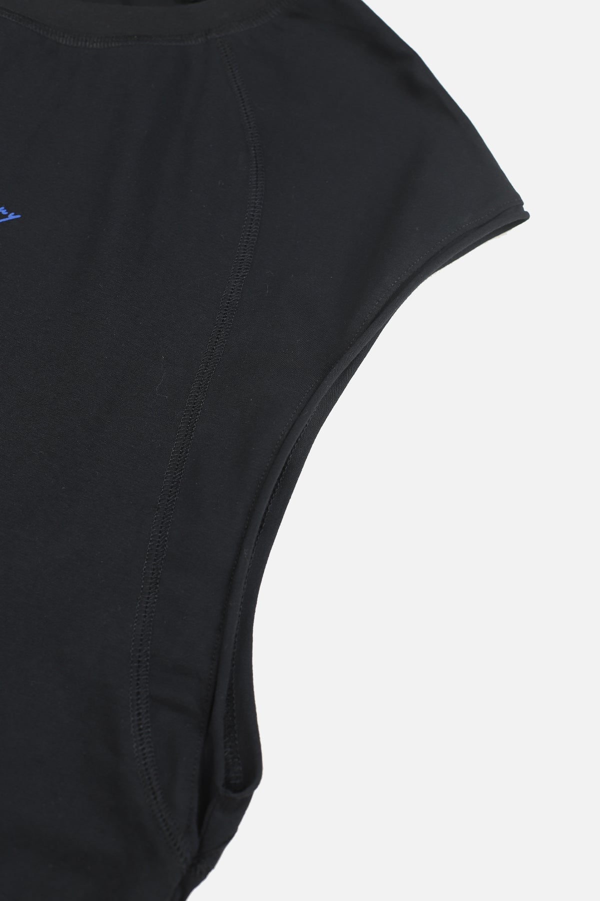 Raglan Sleeveless Muscle Tank - All Black - DealByEthan.gay loves Jed North