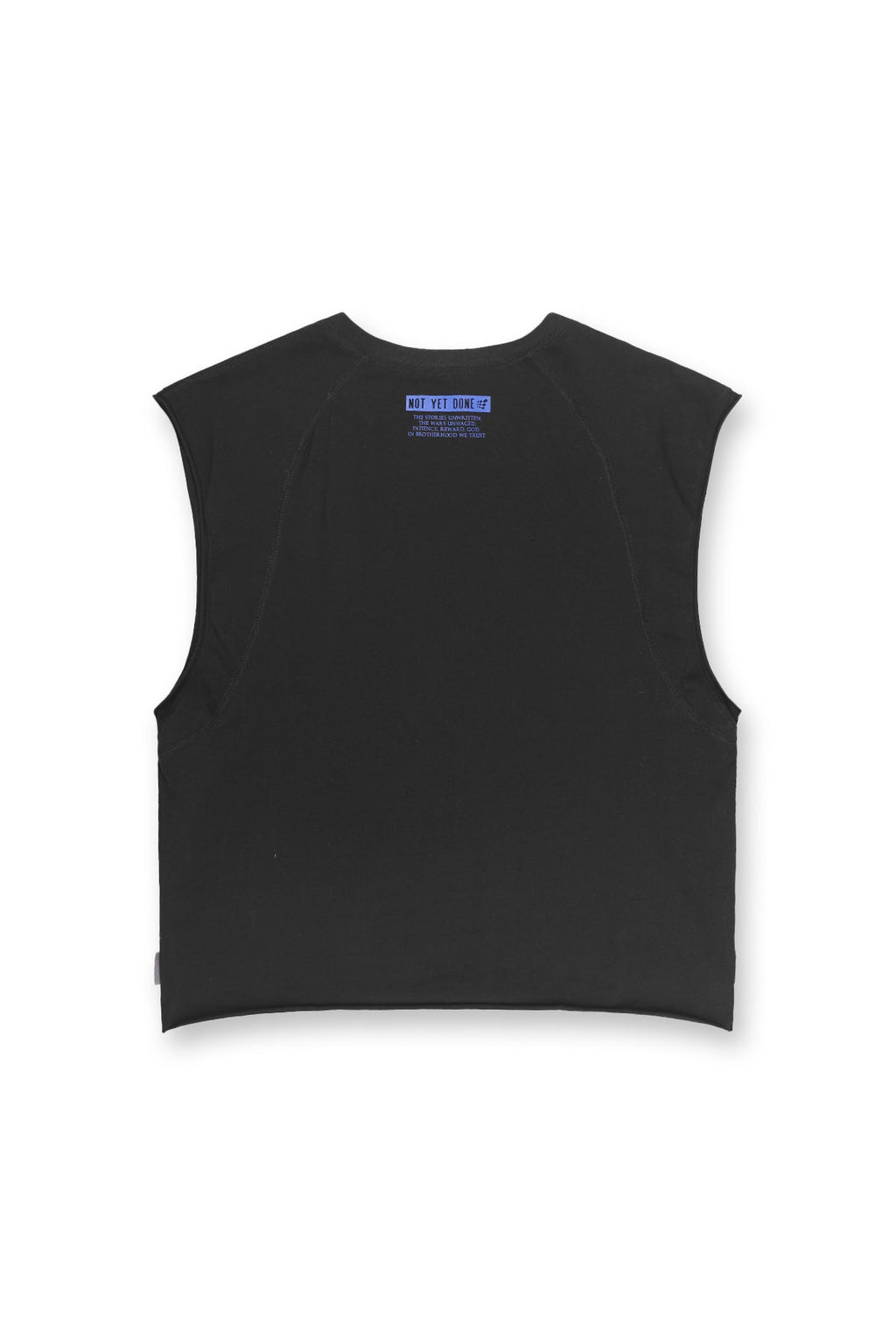 Raglan Sleeveless Muscle Tank - All Black - DealByEthan.gay loves Jed North