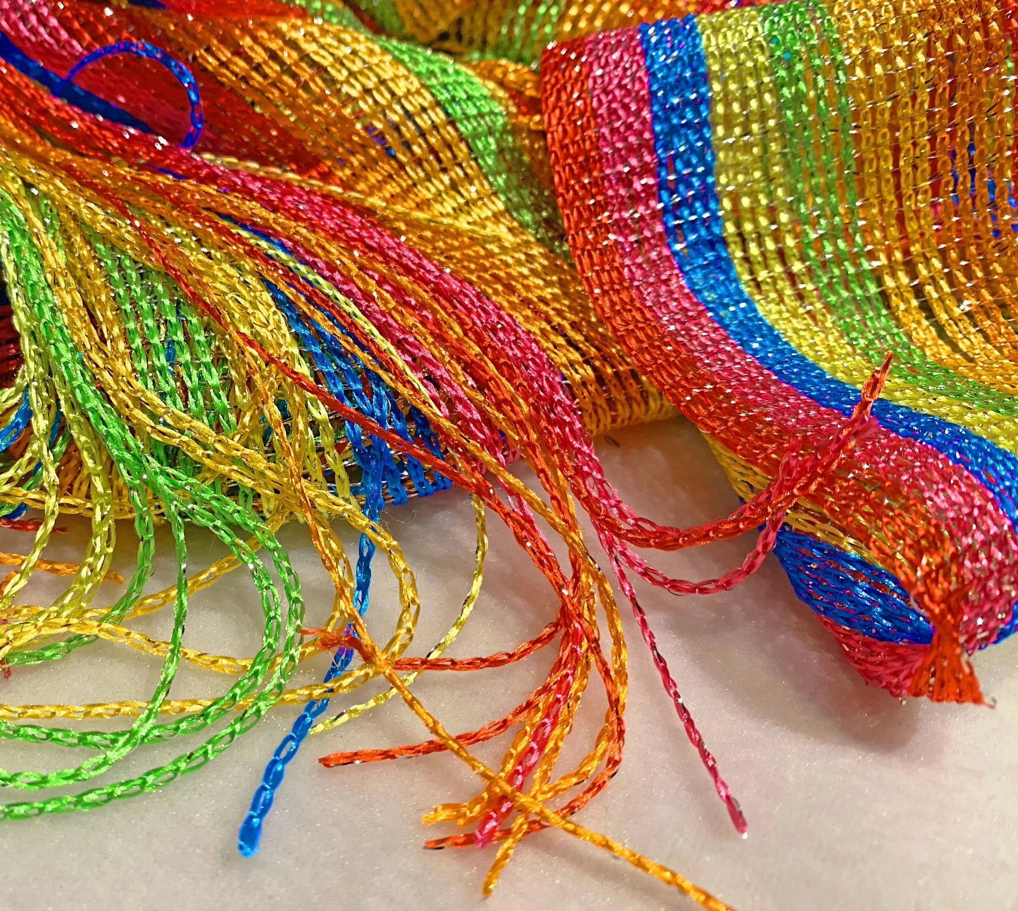 Rainbow Glitter Poncho - DealByEthan.gay loves KNOBS