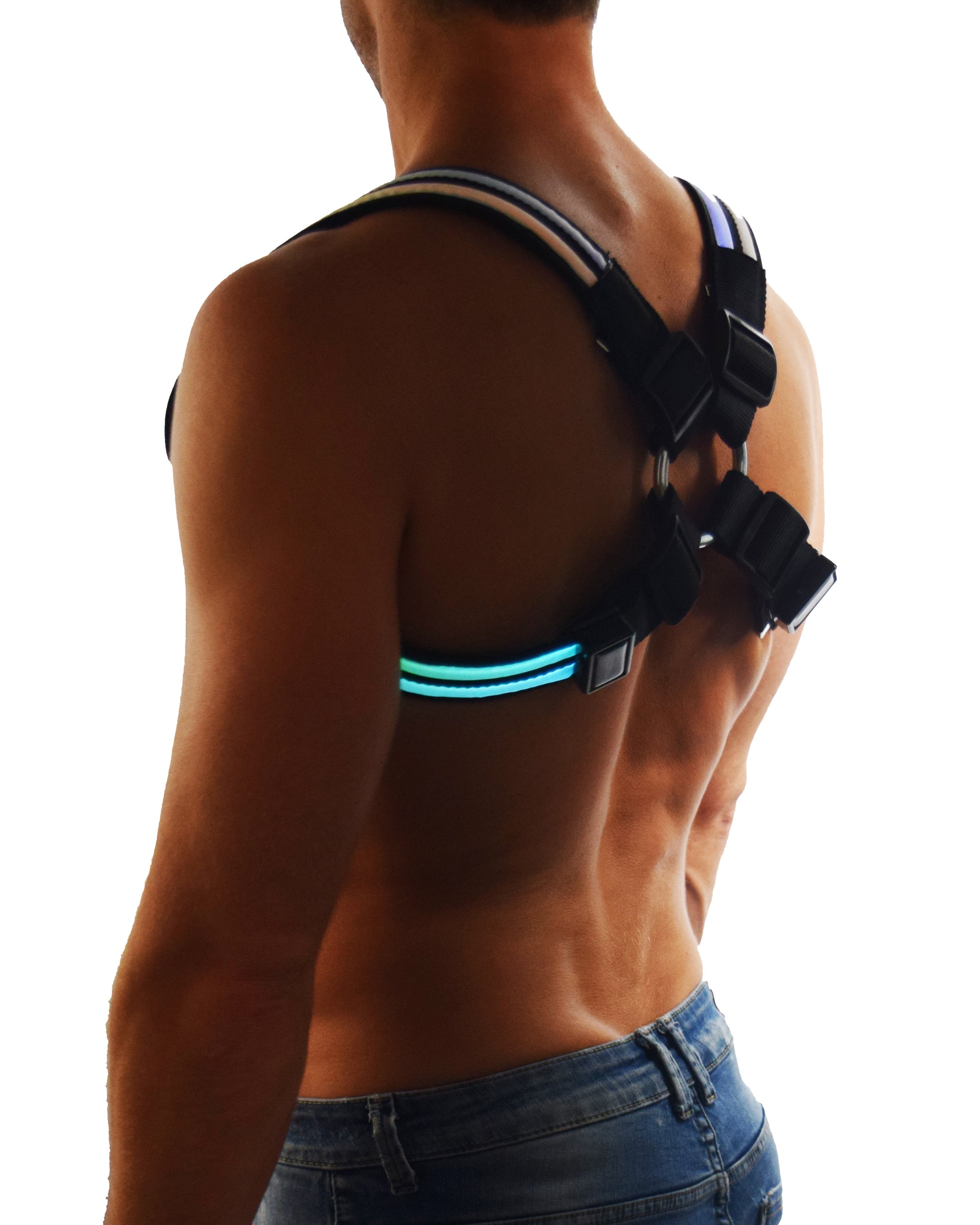 Rainbow Glow Shoulder Harness - DealByEthan.gay loves Breedwell