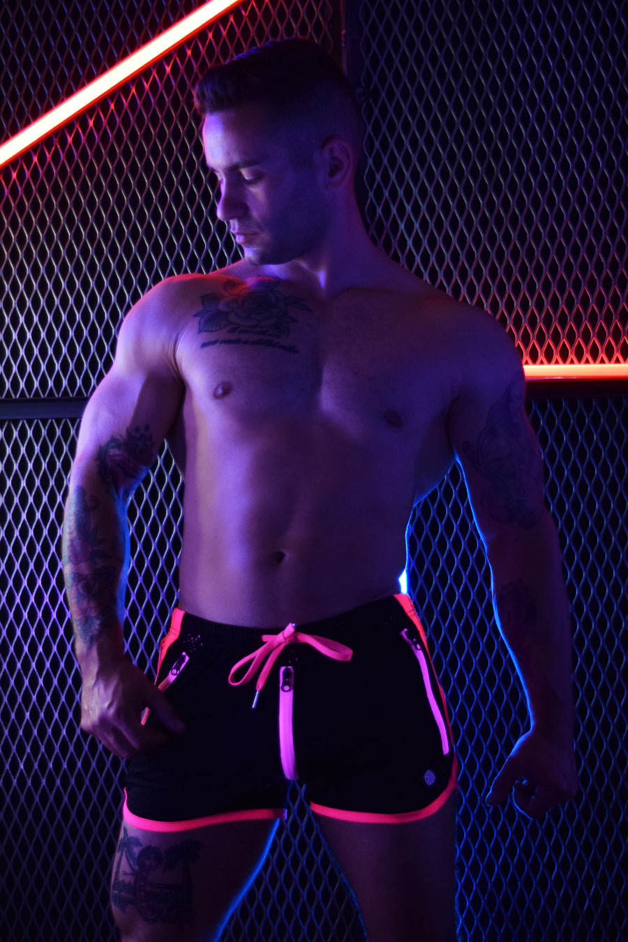 Rear Ender Circuit Shorts - Neonrosa