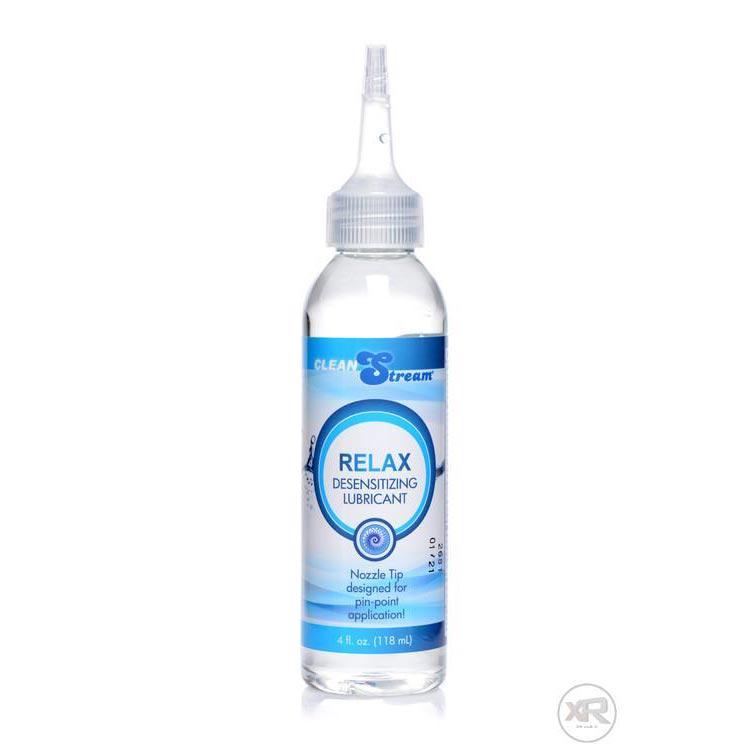 Lubricante desensibilizante Relax con punta de boquilla