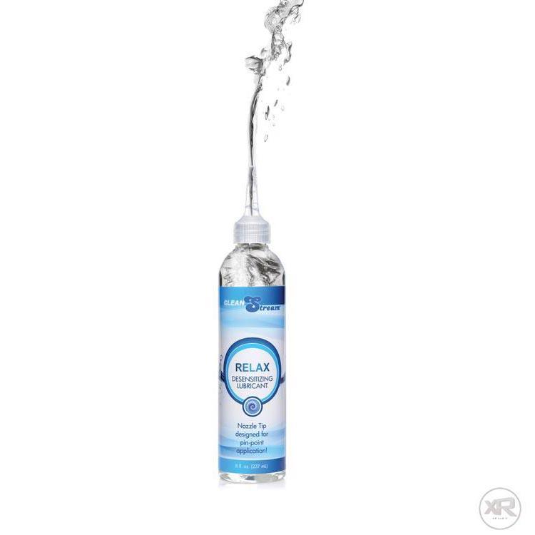 Lubricante desensibilizante Relax con punta de boquilla