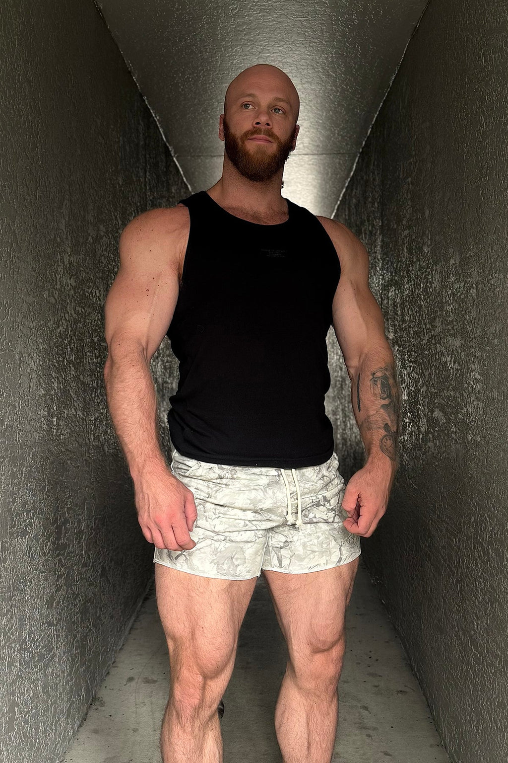 Ribbed Muscle Tank Top - Black - DealByEthan.gay loves Jed North