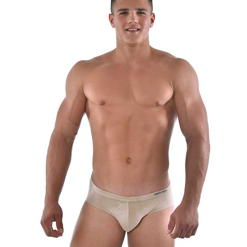 Roberto Lucca Solid Bikini Underwear Nude 90029-00320 Size M - DealByEthan.gay loves Roberto Lucca