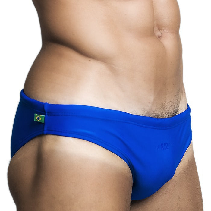 Bikini Cut Solids Colors Sunga - Male Bathing Suit