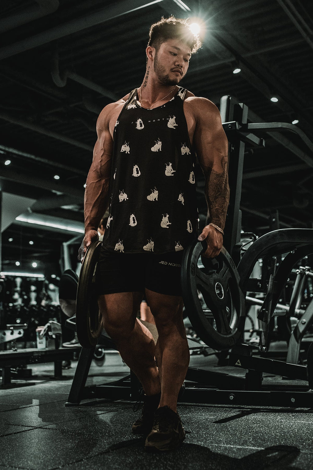 Camiseta sin mangas con estampado de Jed North - Bulldogs