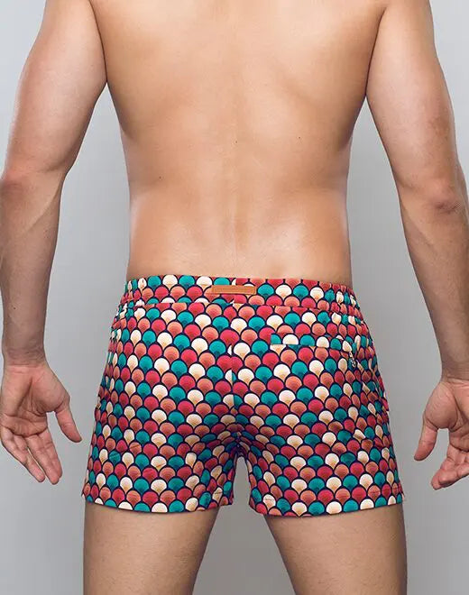 S50 PRINT SWIM SHORT