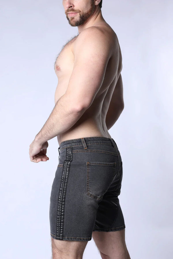 SADDLEBACK DENIM SHORT - DealByEthan.gay loves CellBlock13