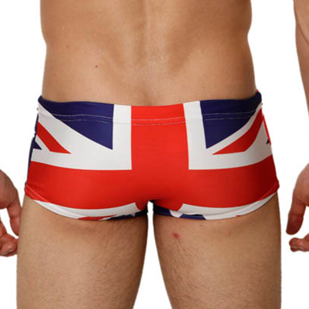 Mensuas MN8001 Badehose mit britischer Flagge