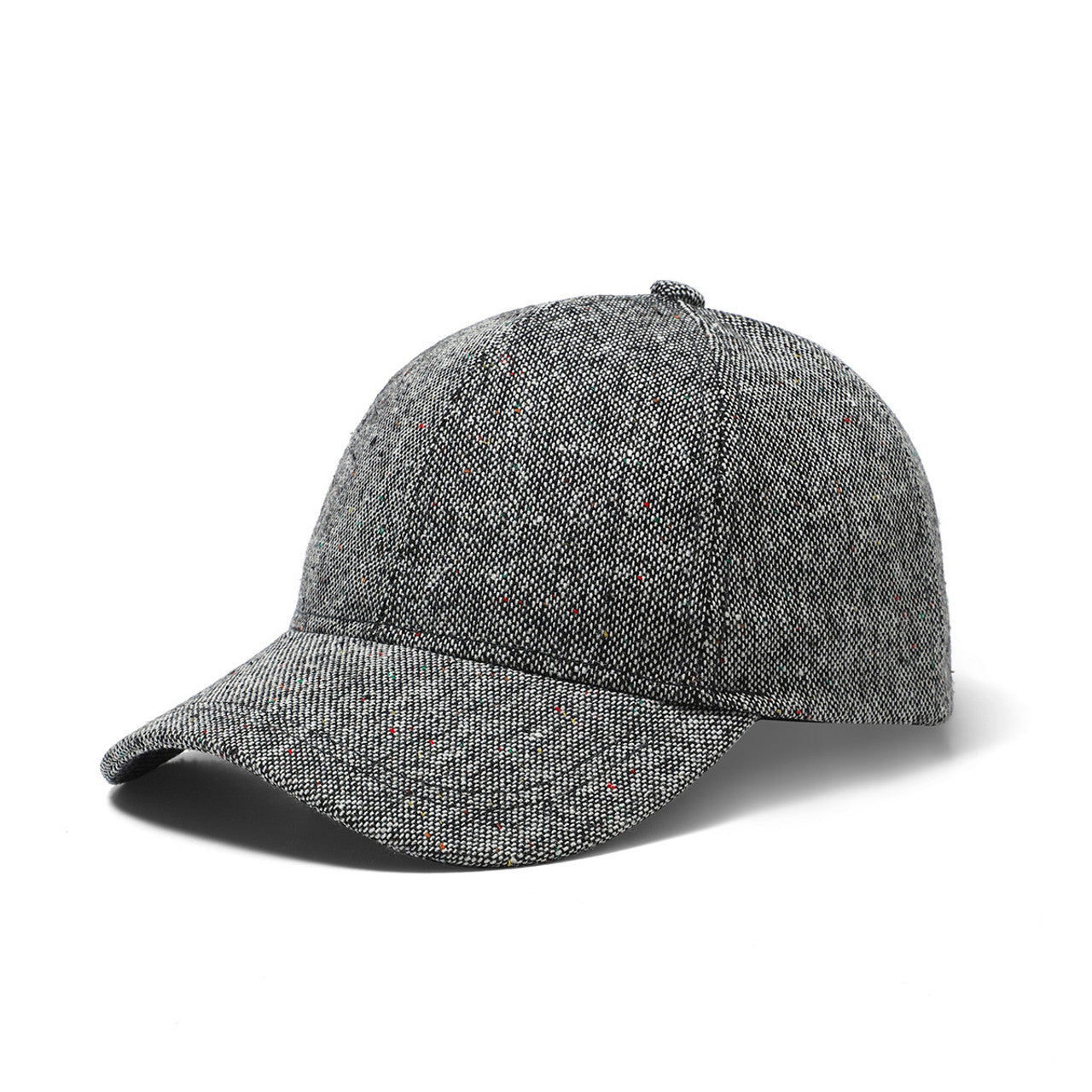 BASEBALLKAPPE AUS GESPRENKTEM TWEED