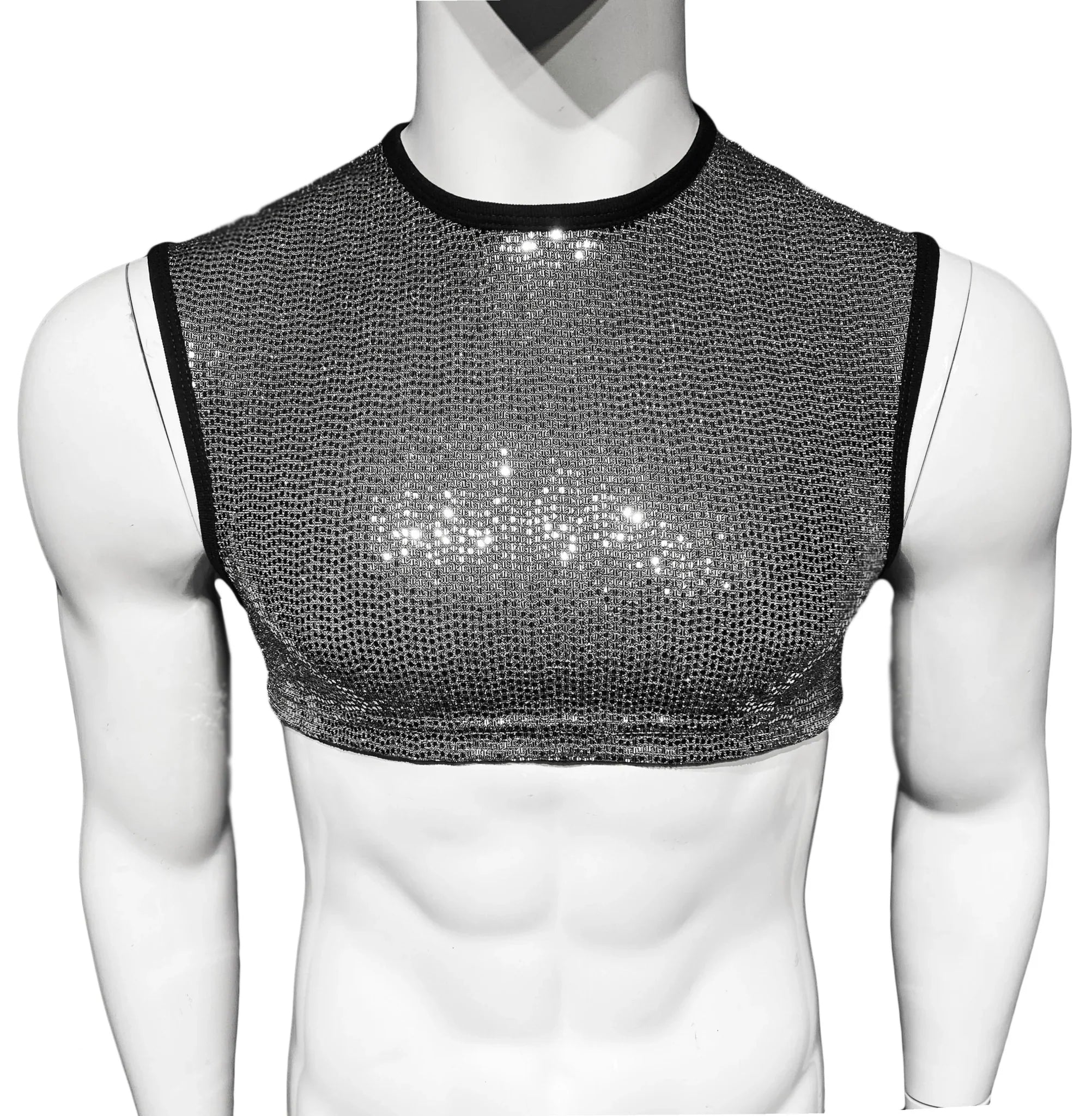 SEQUIN CROP TOP - DealByEthan.gay loves KNOBS