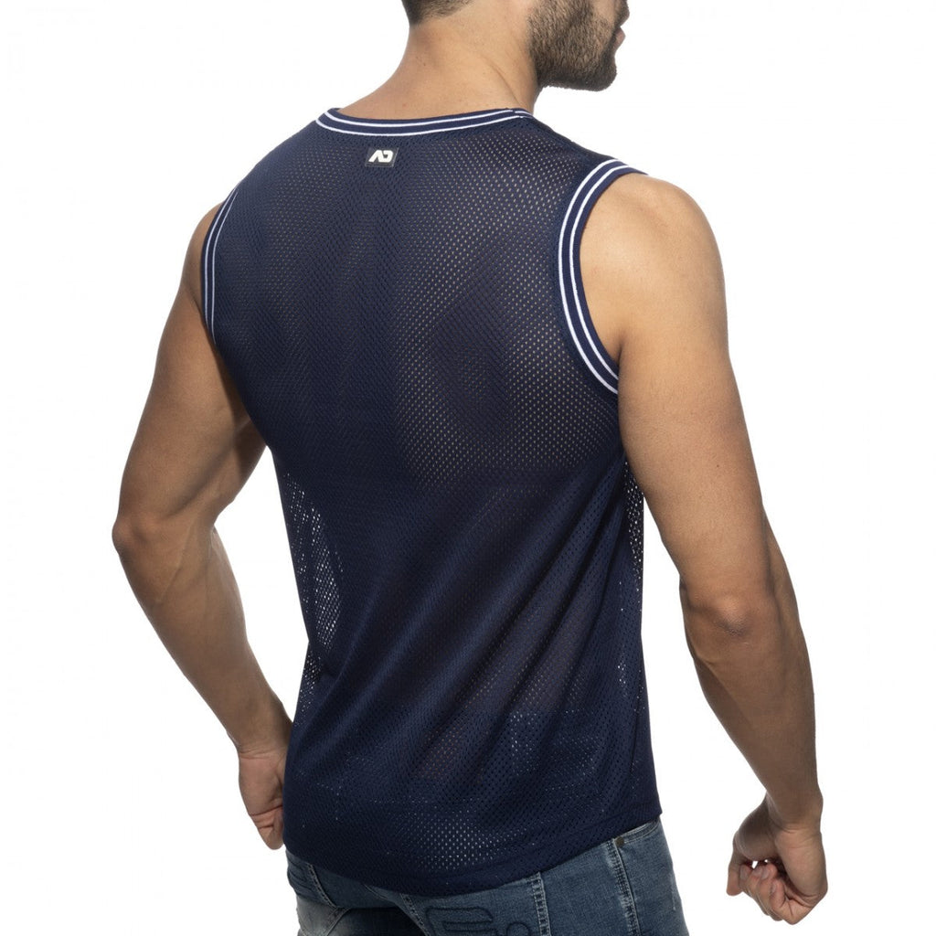 SLAM V-NECK SLEEVELESS T-SHIRT - DealByEthan.gay loves Addicted