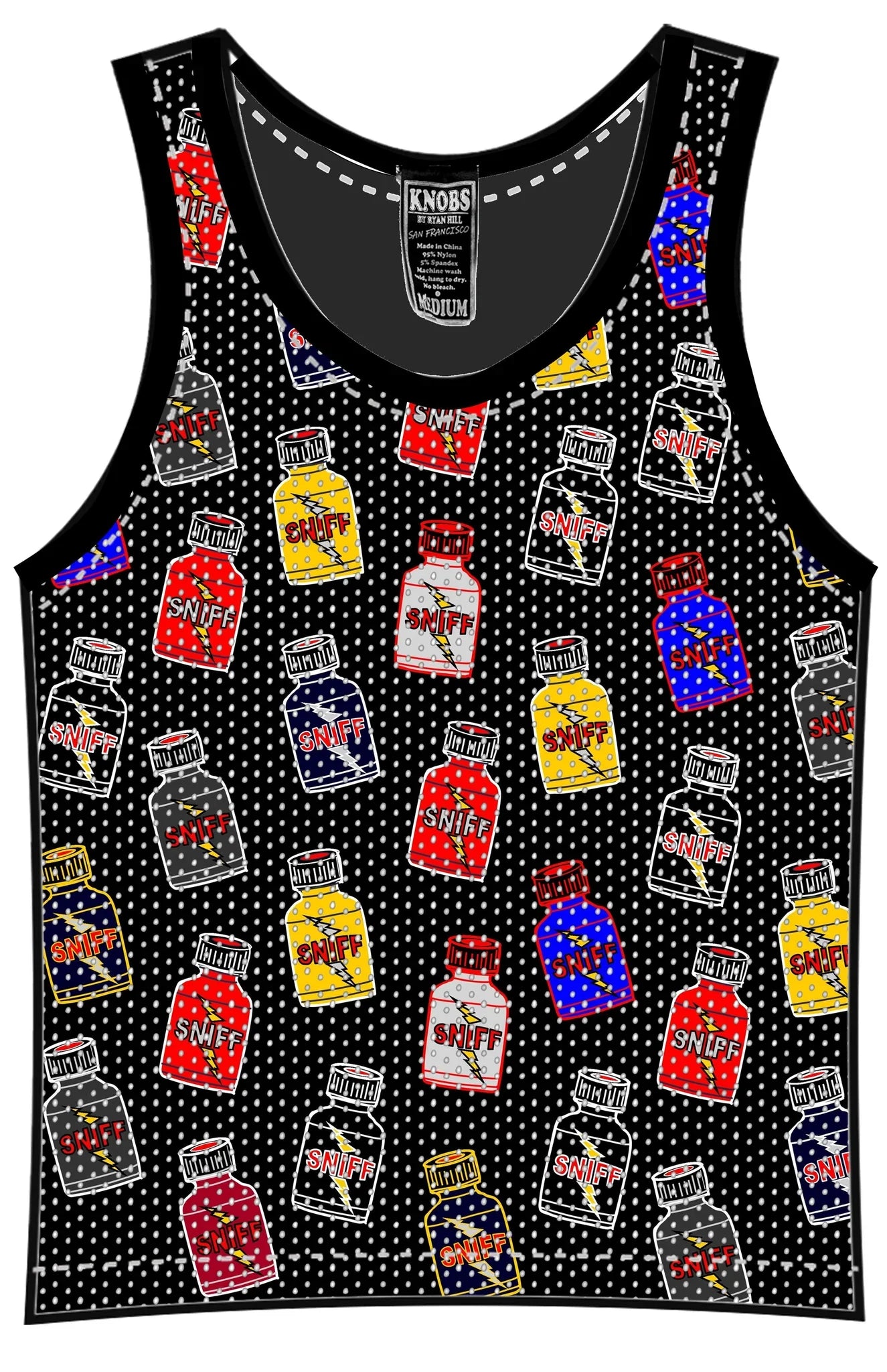 SNIFF MESH TANK - DealByEthan.gay loves KNOBS