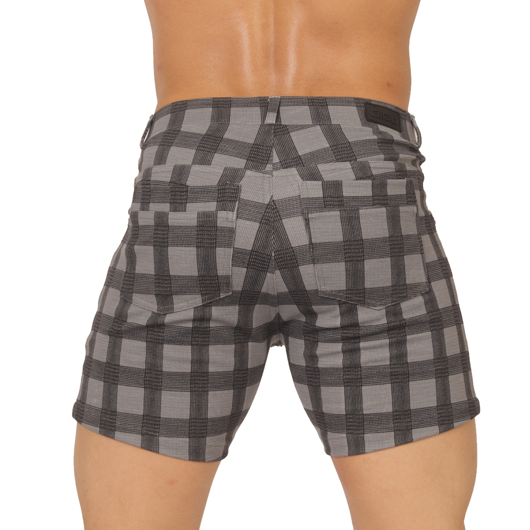Gigo Social Graue Shorts