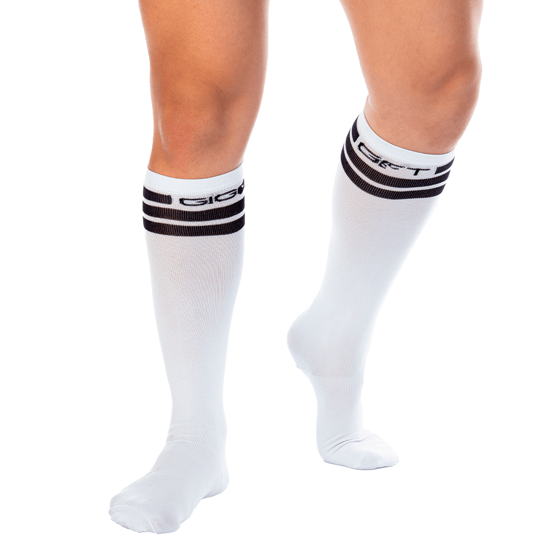 WHITE SOCKS - Men's white stockings
