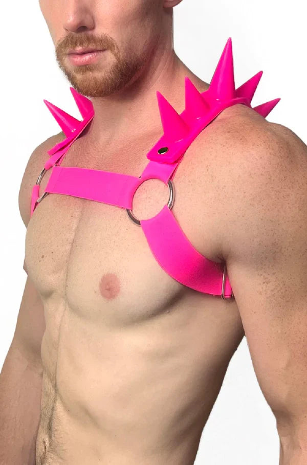SPIKED BULLDOG HARNESS - DealByEthan.gay loves *SSTRICKS APPAREL
