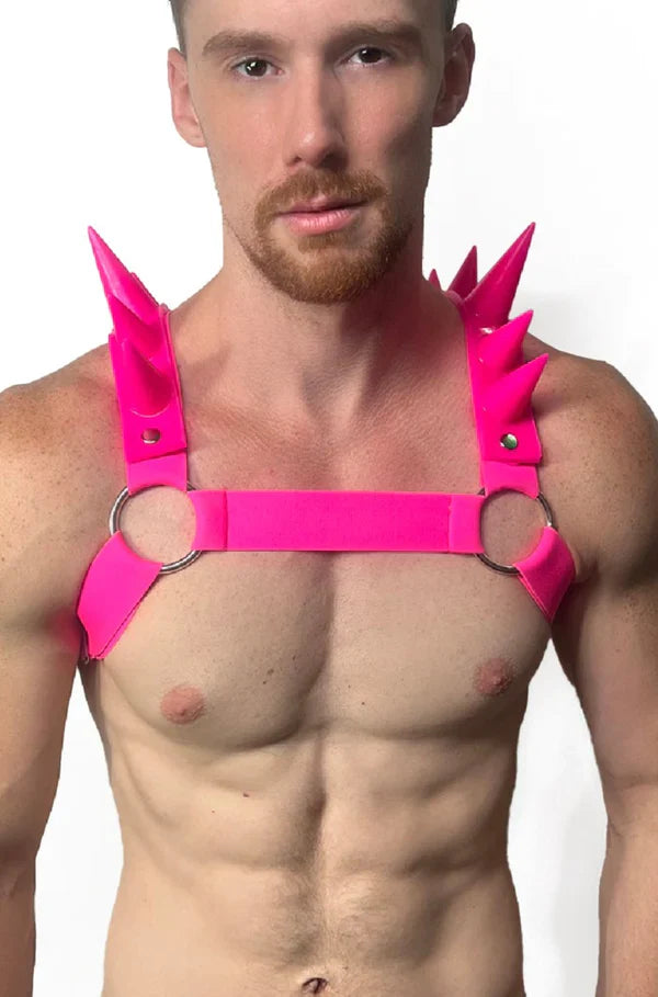 SPIKED BULLDOG HARNESS - DealByEthan.gay loves *SSTRICKS APPAREL