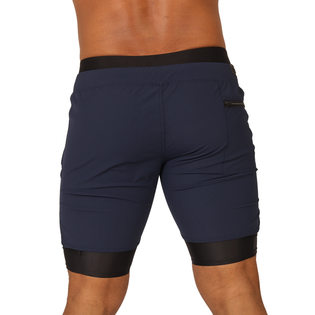 Gigo – Sportliche blaue Shorts