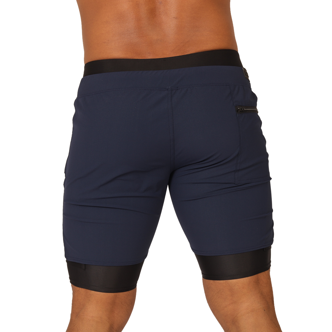 Gigo – Sportliche blaue Shorts