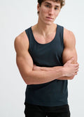 ST33LE Textured Stretch Mesh Performance Tank - Mariner