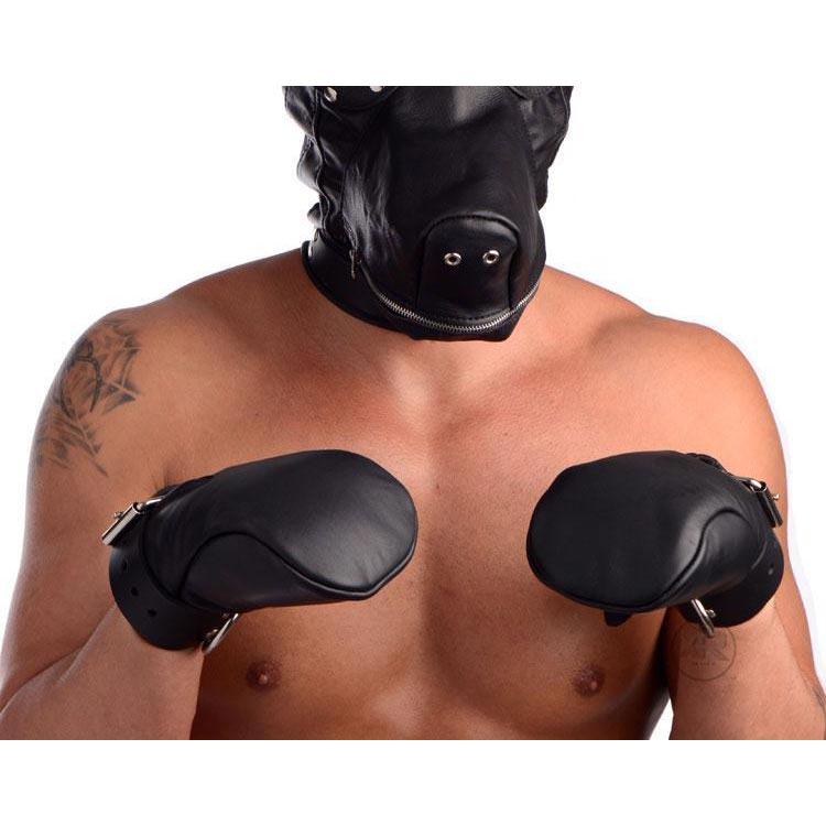 Strict Leather Deluxe Padded Fist Mitts