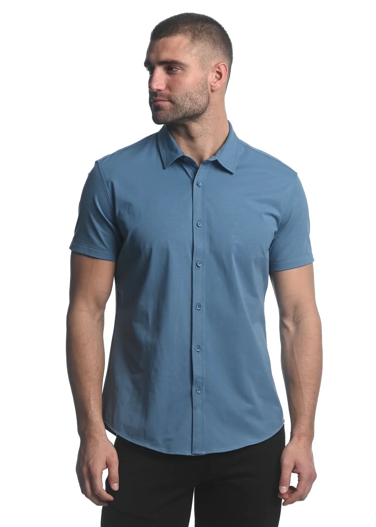 STRETCH KNIT SHIRT - DealByEthan.gay loves ST33LE