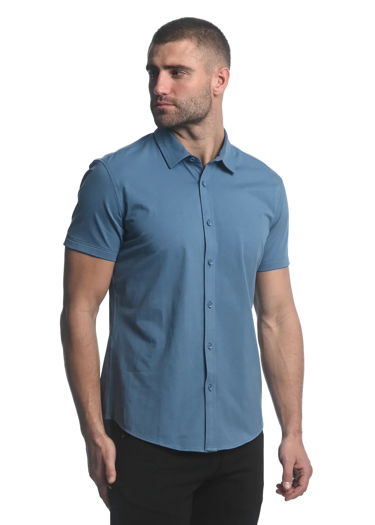STRETCH KNIT SHIRT - DealByEthan.gay loves ST33LE