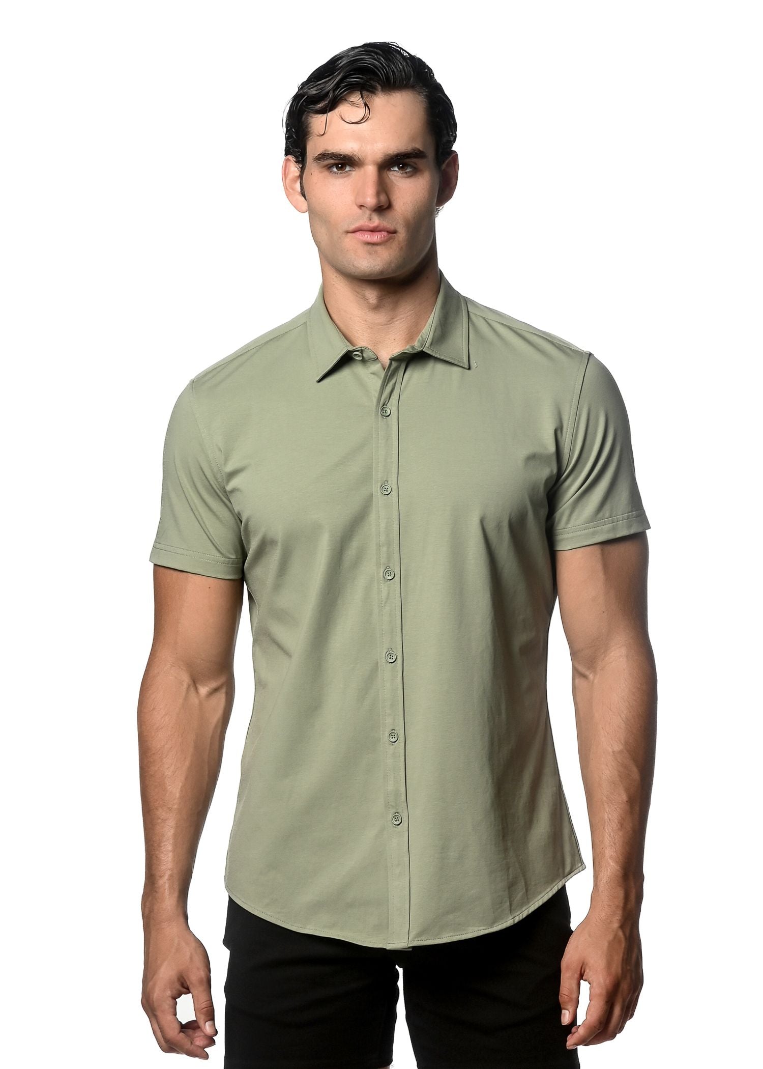 CAMISA DE PUNTO ELÁSTICO