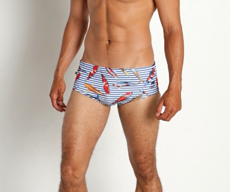 KOI STRIPES – Designer-Bademode für Herren