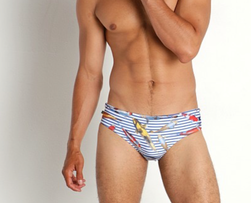 KOI STRIPES – Designer-Bademode für Herren