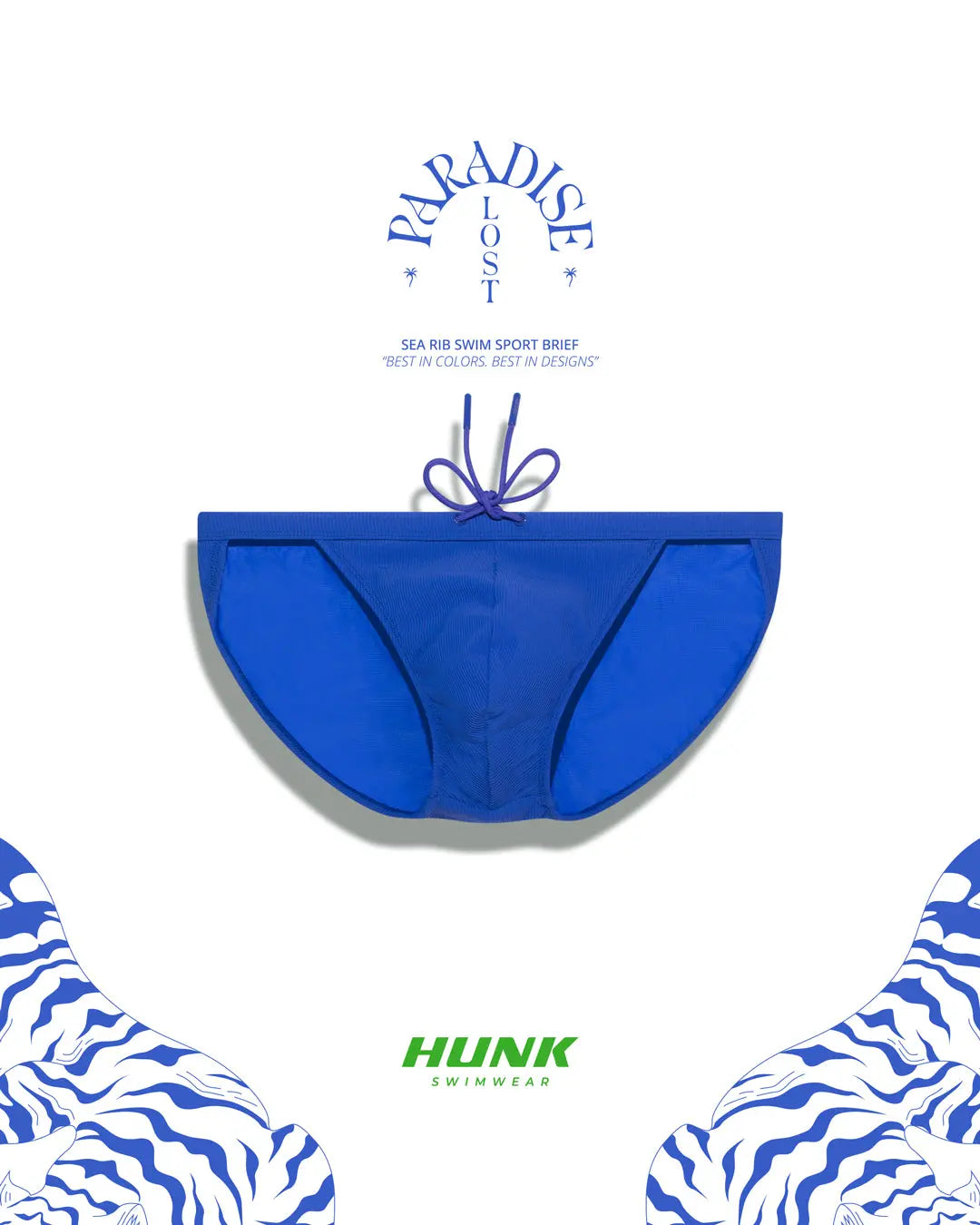 Sea Rib Swim Sport Brief - DealByEthan.gay loves HUNK Menswear