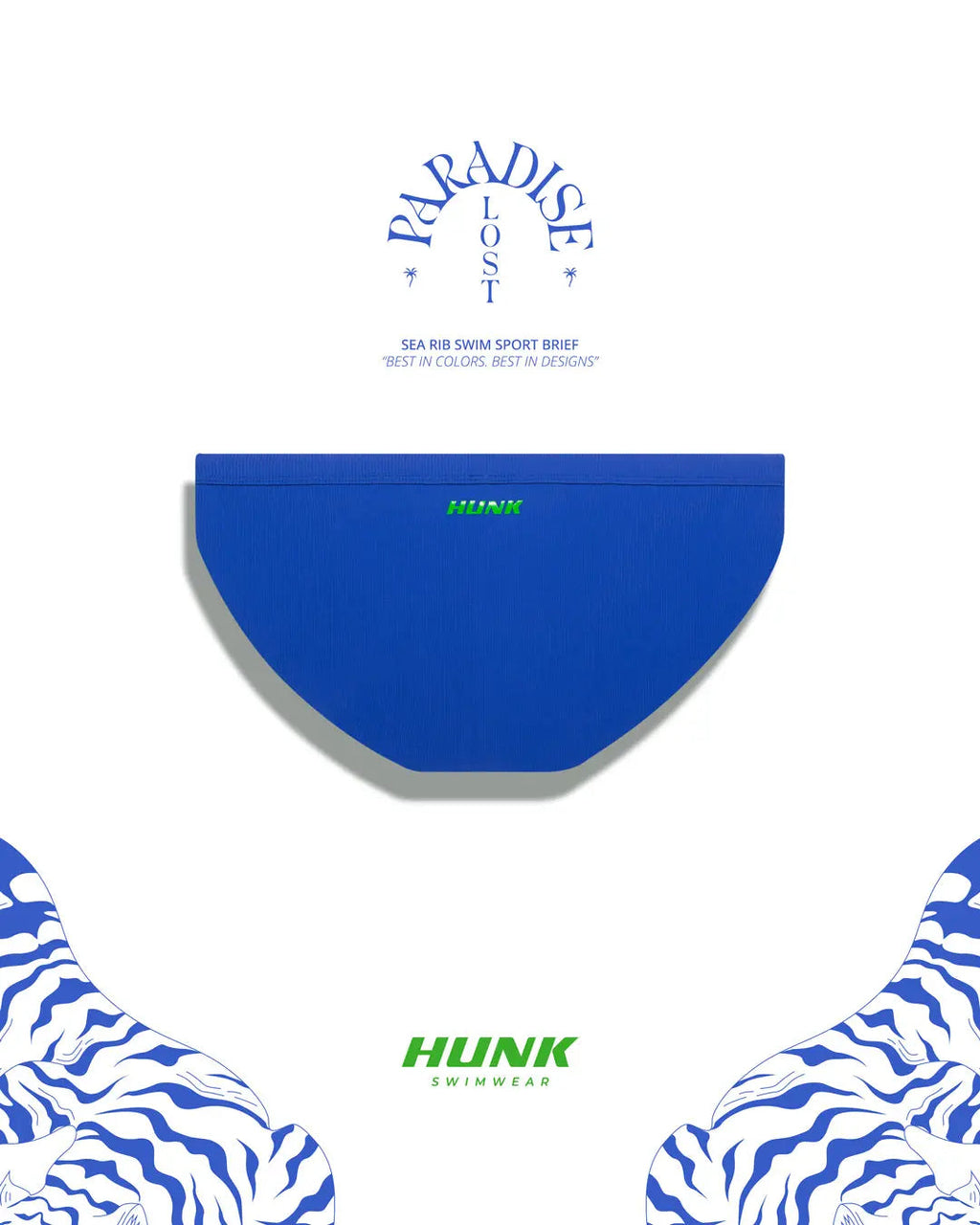 Sea Rib Swim Sport Brief - DealByEthan.gay loves HUNK Menswear