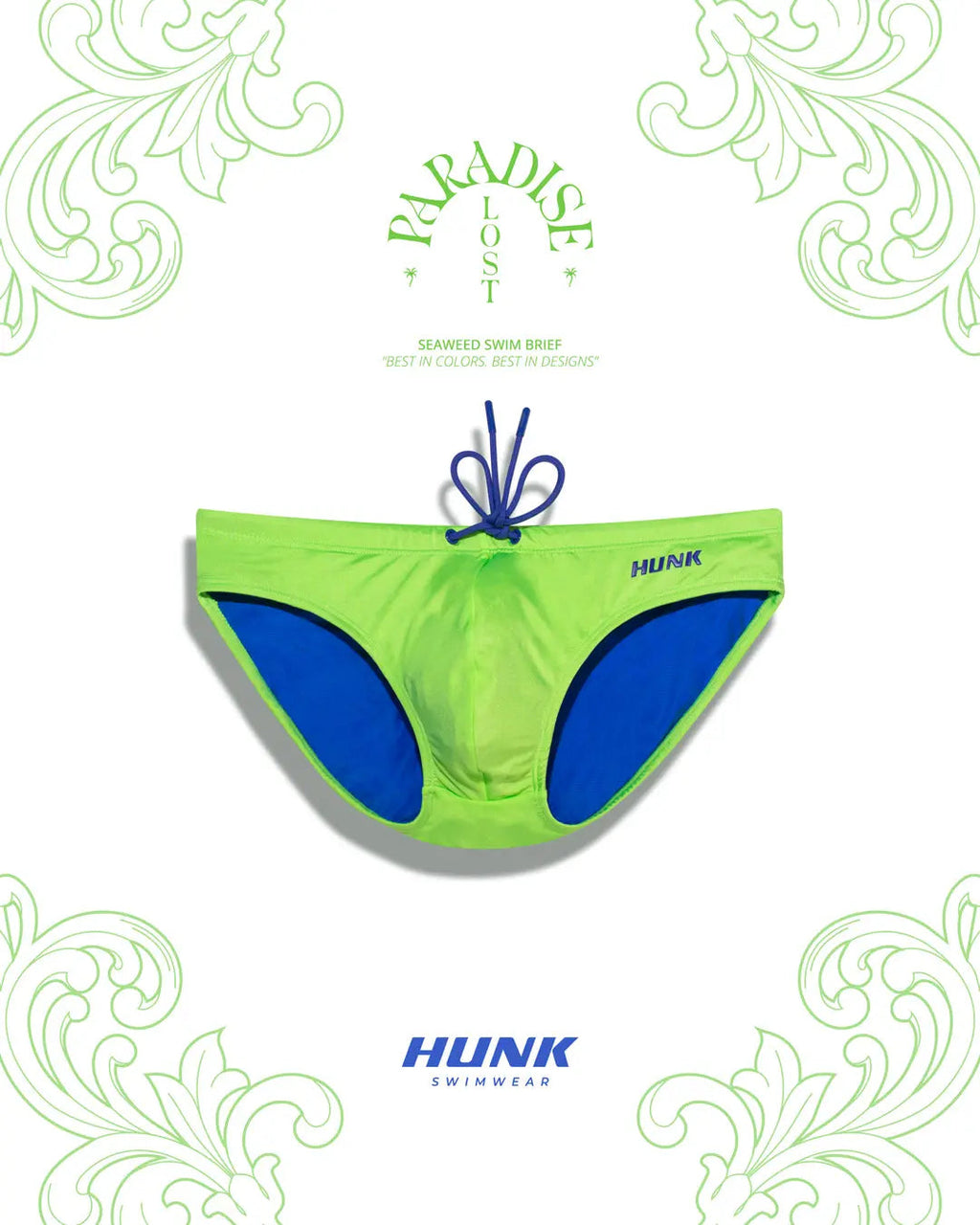 Seaweed Swim Brief - DealByEthan.gay loves HUNK Menswear