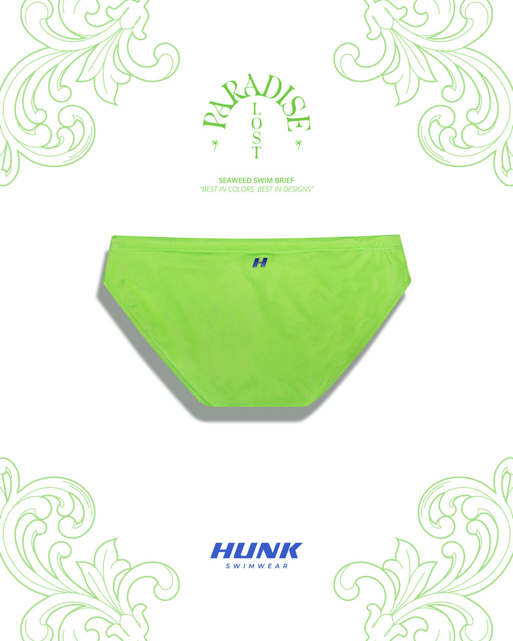 Seaweed Swim Brief - DealByEthan.gay loves HUNK Menswear