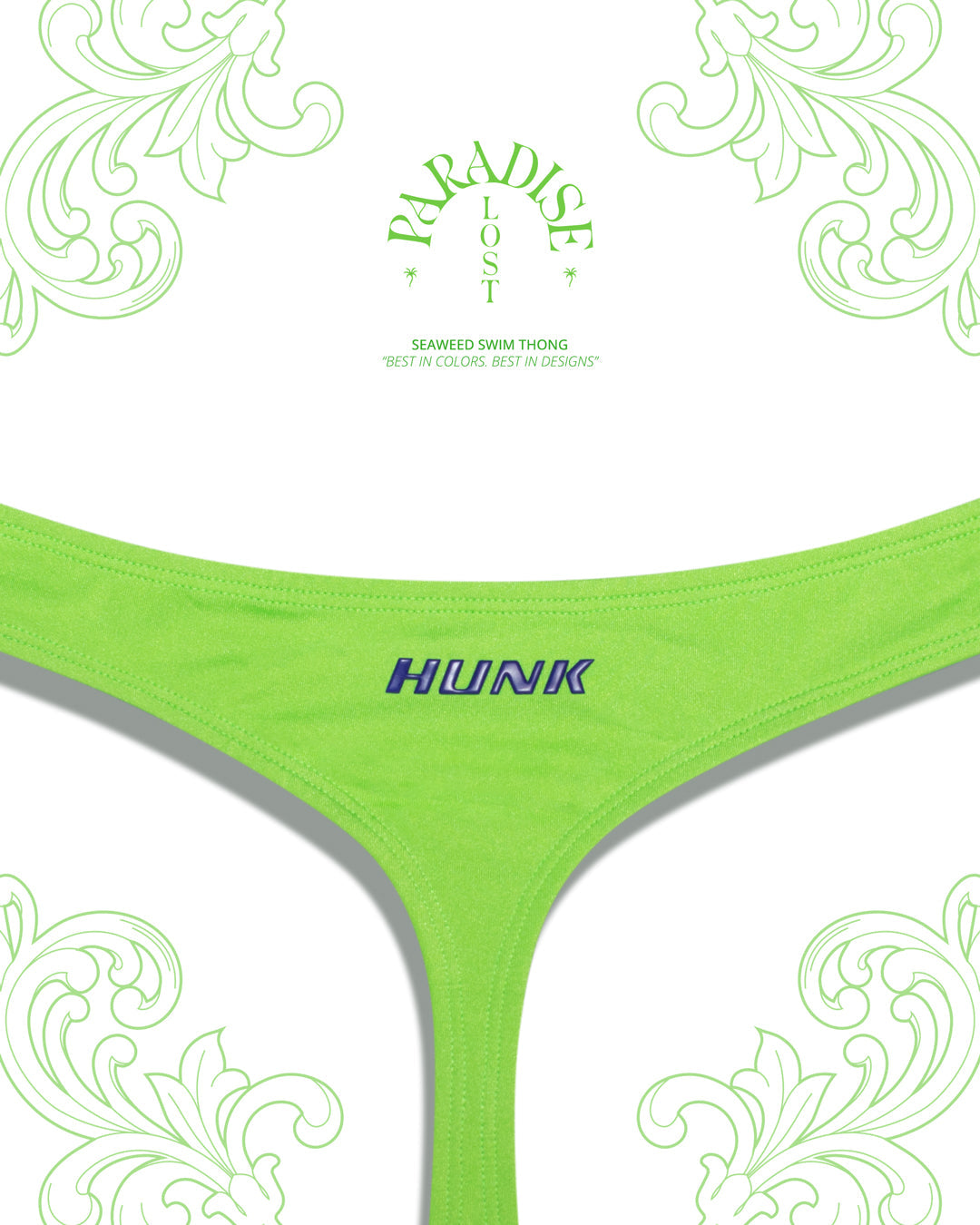Seaweed Swim Thong - DealByEthan.gay loves HUNK Menswear