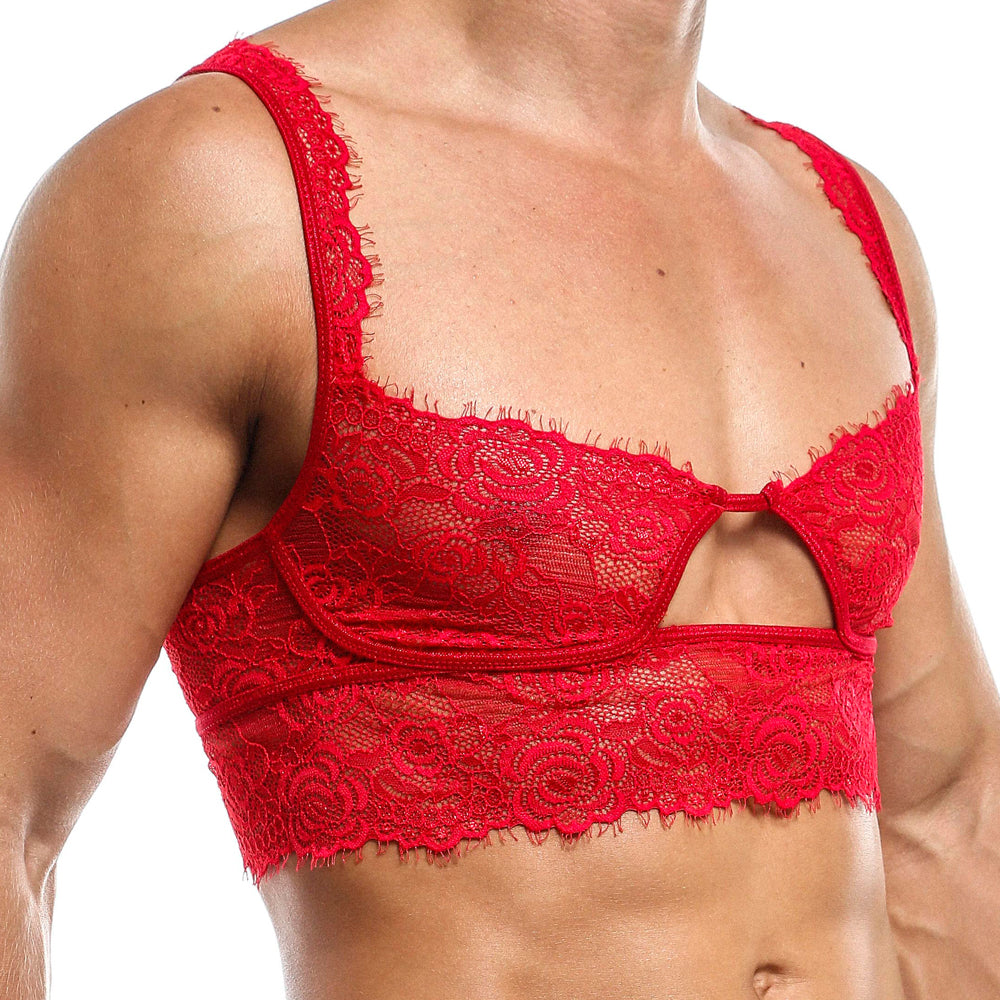 Secret Male SMA013 Low Cut Bra - DealByEthan.gay loves Secret Male