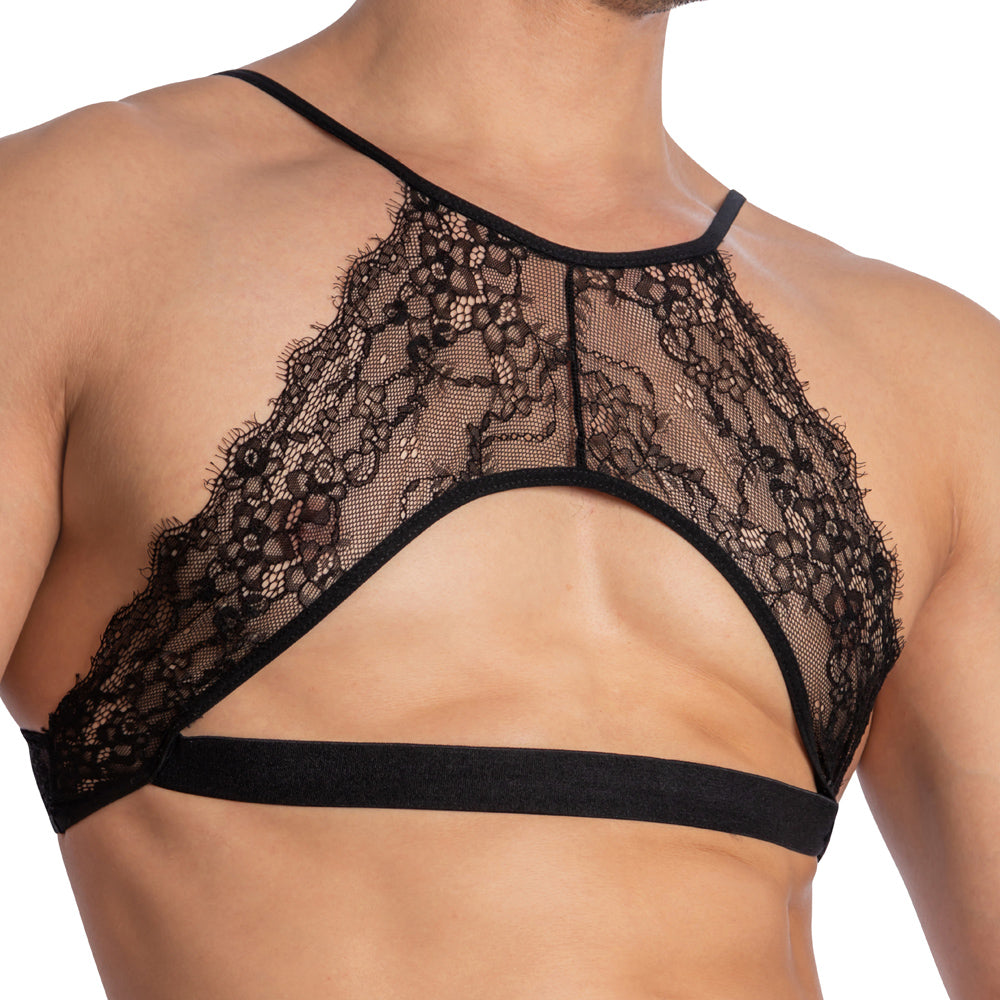 Secret Male SMA026 Floral Sheer Tops - DealByEthan.gay loves Secret Male