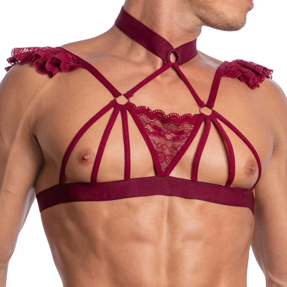 Secret Male SMA027 Seductive Floral Tops - DealByEthan.gay loves Secret Male