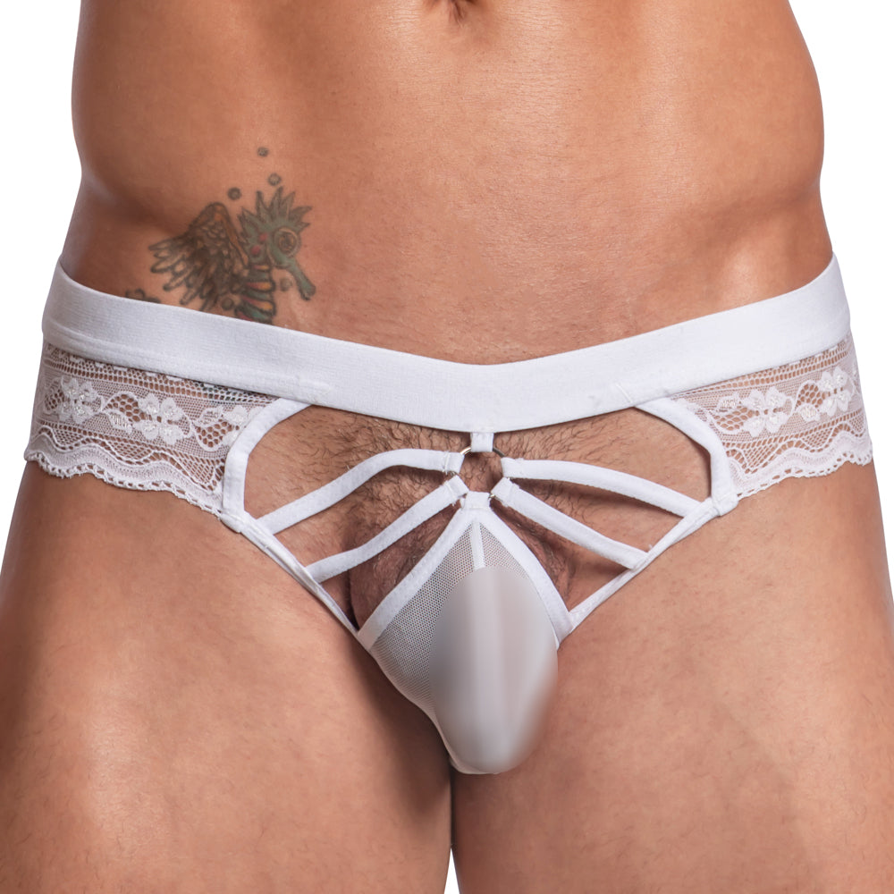 Secret Male SMI053 Steel Ring Sheer Bikini - DealByEthan.gay loves Secret Male