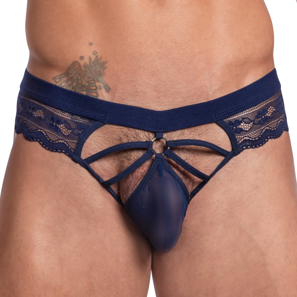 Secret Male SMI053 Steel Ring Sheer Bikini - DealByEthan.gay loves Secret Male