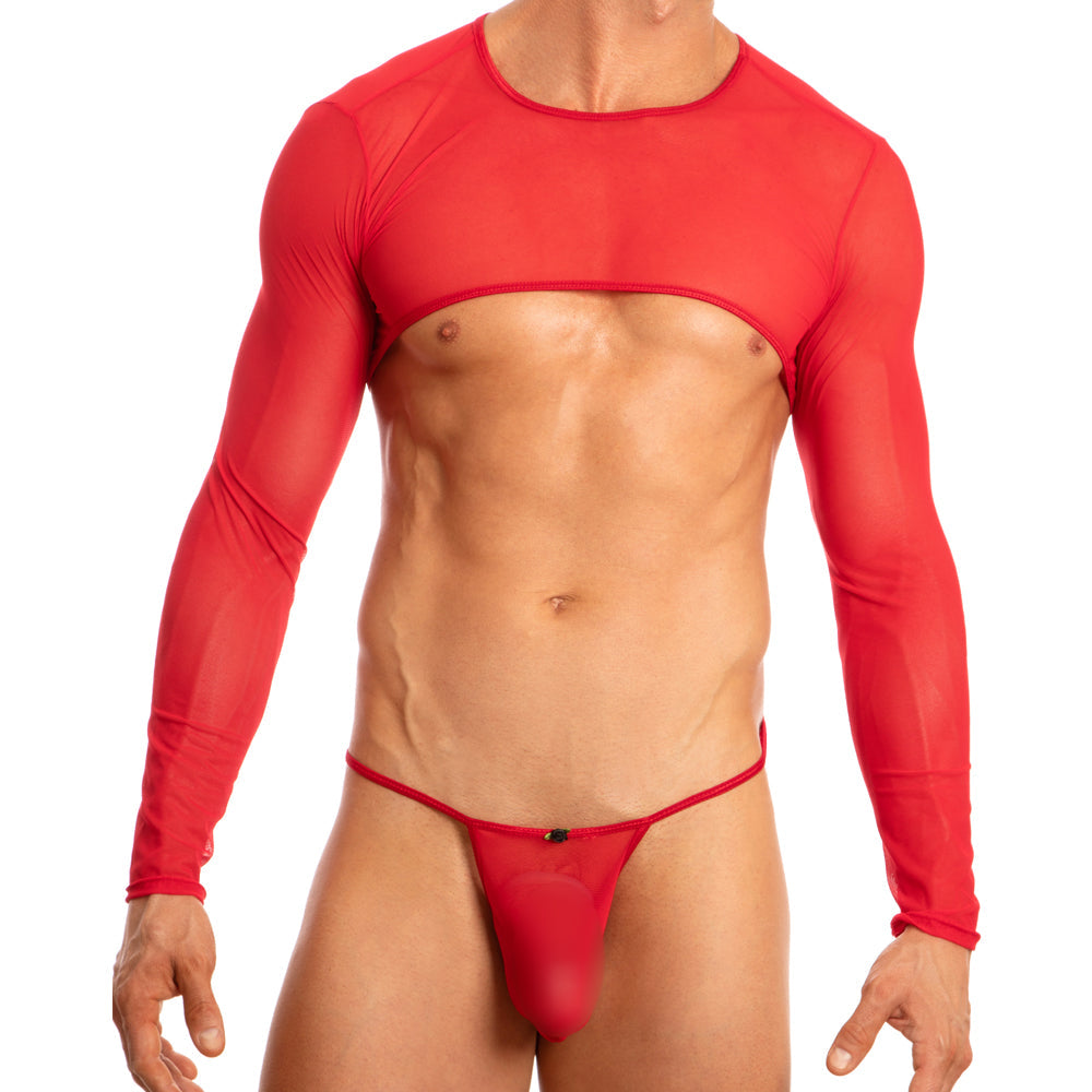 Secret Male SMX001 Lily Half Tee - DealByEthan.gay loves Secret Male
