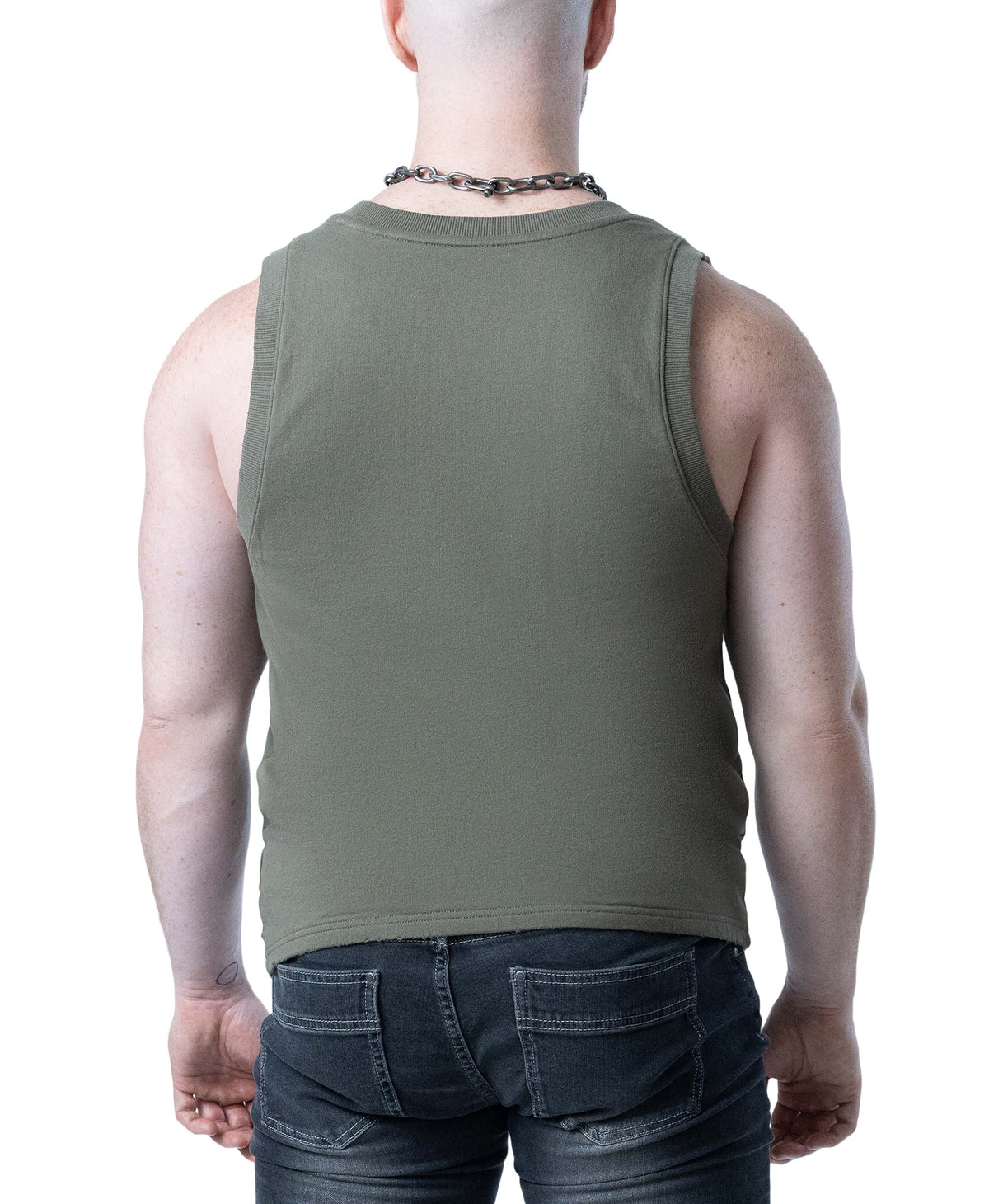 Nasty Pig Men's Shred Tank Top - Olive Green