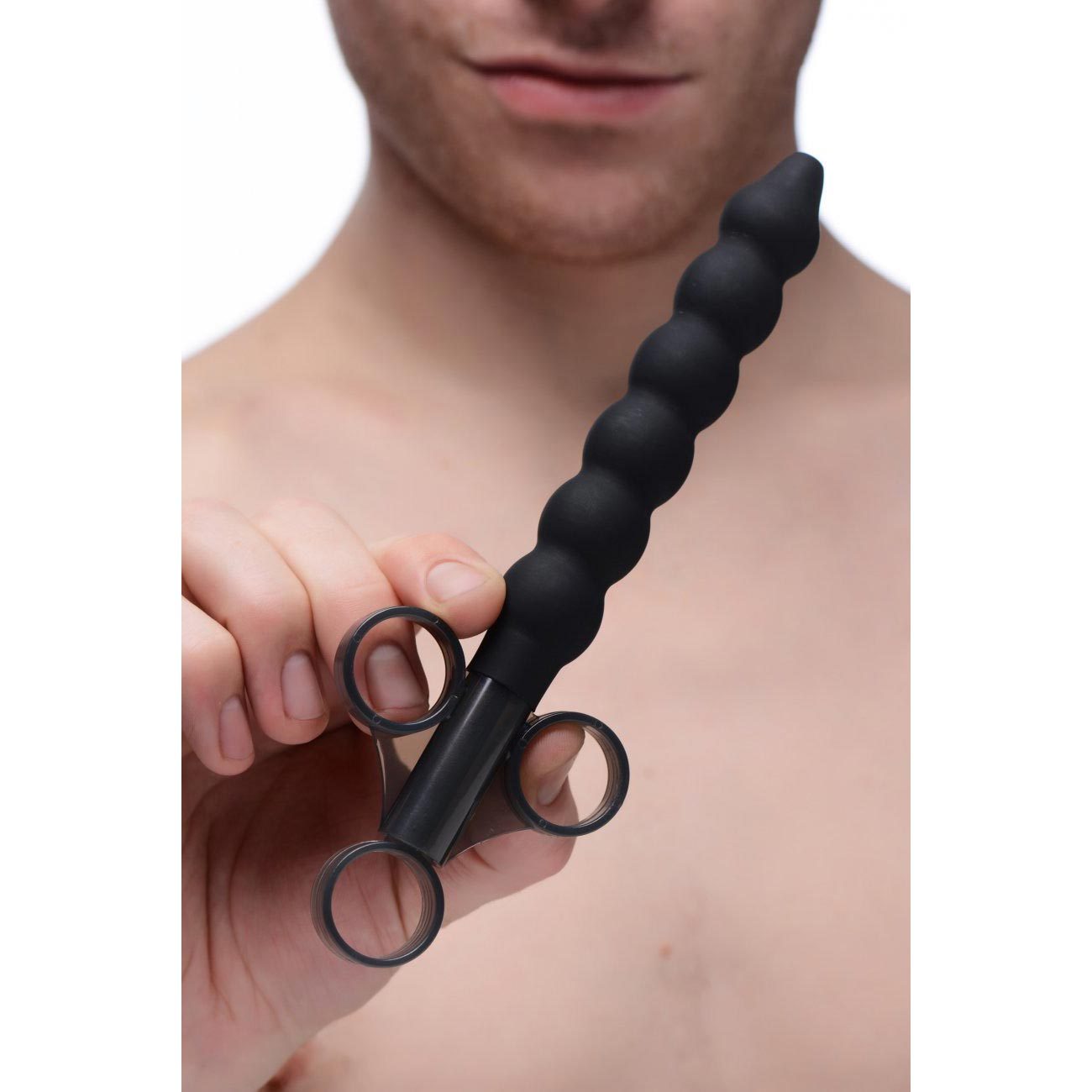 Lanzador de lubricante con perlas de silicona