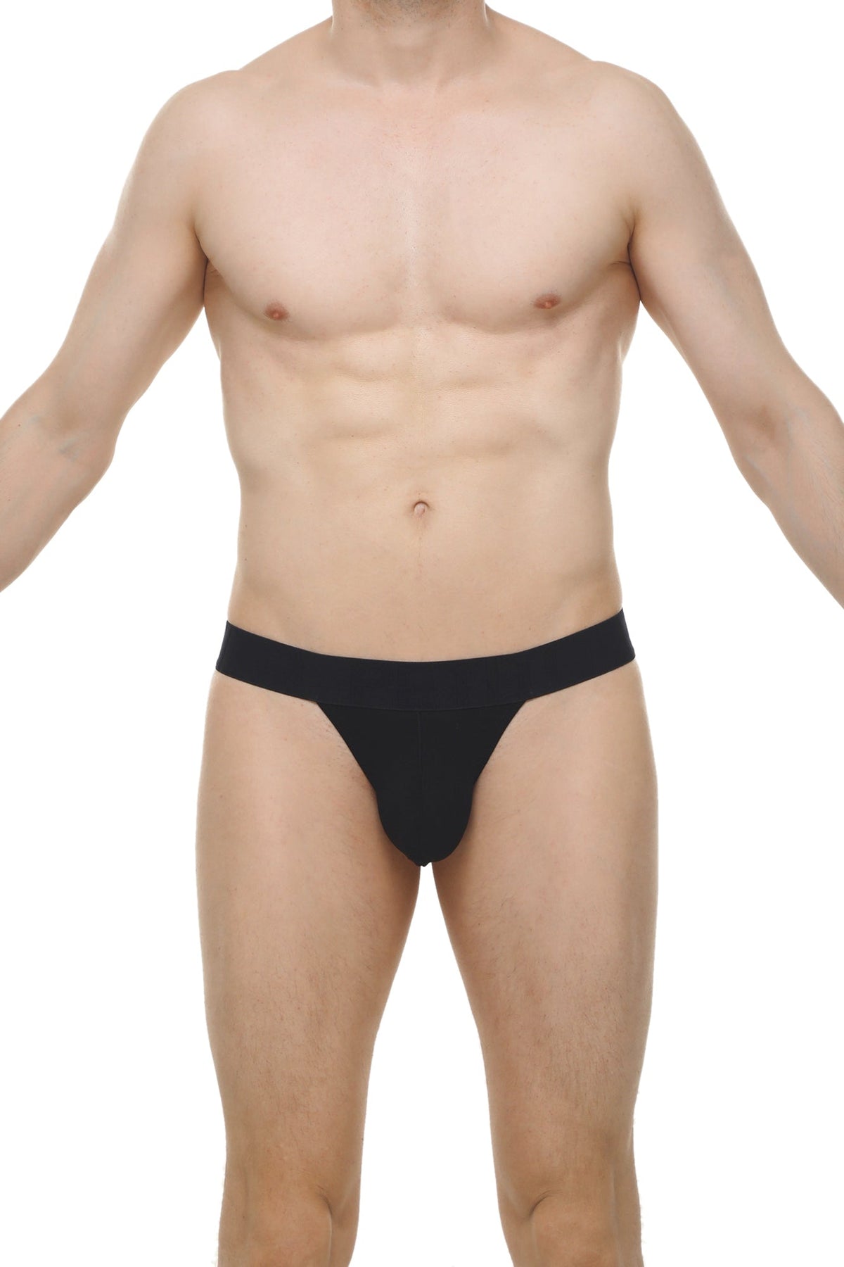 PetitQ Slingshot Thong Modal Black