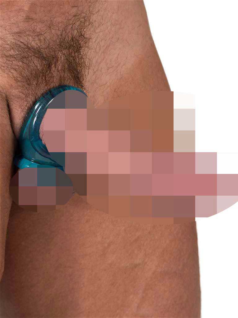 Sport F-cker The Cock Harness Ice Blue Size One Size - DealByEthan.gay loves Sport Fucker