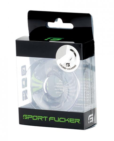 Sport Fucker Chubby Cockring - Clear - DealByEthan.gay loves Sport Fucker