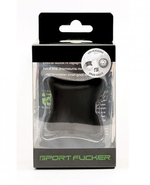 Sport Fucker Ergo Balls - 40mm Black - DealByEthan.gay loves Sport Fucker